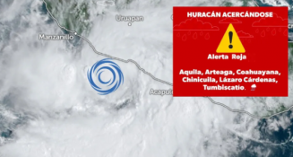 Alerta Roja en Michoacán por Huracán John Categoría 1