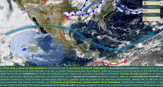 Prepárate: Lluvias y granizo llegarán a Tlaxcala este fin de semana