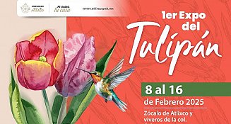 Atlixco se llena de color con la Primera Expo Tulipán 2025