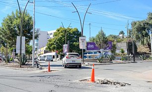 Tráfico pesado en Vicente Guerrero por reparaciones: ¡Toma precauciones!