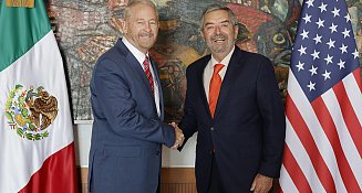 Juan Ramón de la Fuente y embajador de EE. UU. inician relación bilateral con diálogo abierto