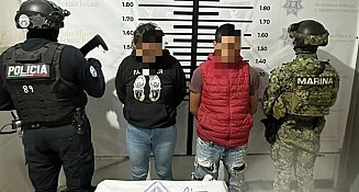 Asalto desata persecución y detención en San Martín Texmelucan