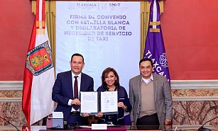 Convenio entre Gobierno de Tlaxcala y Estrella Blanca: Mejor movilidad, empleo y beneficios