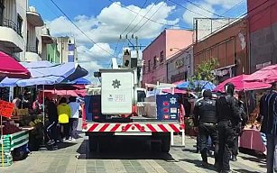 Ambulantes tenían instaladas ilegalmente 19 cámaras para vigilar Centro Histórico de Puebla