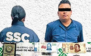 Detienen a falso agente de la FGR por extorsión en CDMX