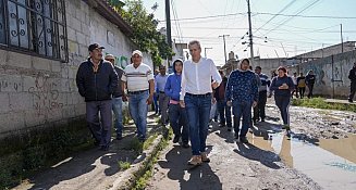 Ayuntamiento de Puebla construirá colector pluvial en la colonia Nuevo Paraíso