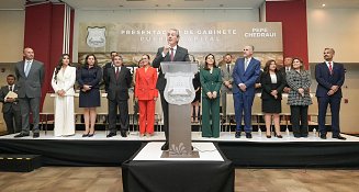 Presentan gabinete municipal de José Chedraui Budib para el trienio 2024-2027