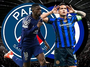 Inter de Milán y PSG se enfrentan por el título de la Champions League 