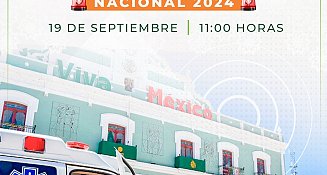 Participa en el Simulacro Nacional del 19 de septiembre en Huamantla