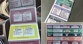 INE prohíbe “acordeones” de voto rumbo a la elección judicial