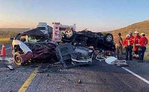 Fatal accidente en carretera 57 deja cuatro muertos y tres heridos graves