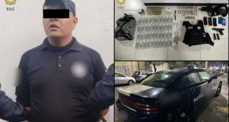 Detienen a supuesto agente de Protección Federal robando casa en CDMX