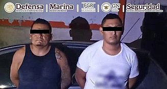 Detienen a dos miembros de célula delictiva en Acapulco