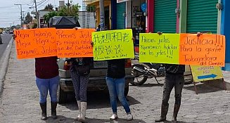 Jornaleros se manifiestan en oficinas de Empaque Produce Sol Dorado en Puebla 