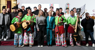 Claudia Sheinbaum presenta el “Himno Migrante” y conmemora el Día Internacional del Migrante