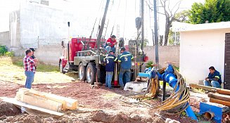 SOSAPACH realiza mantenimiento al pozo 16 de Momoxpan para garantizar el abastecimiento de agua