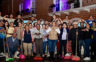 Atlixco impulsa faenas comunitarias para mejorar entornos y fortalecer lazos sociales