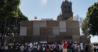 Sin blindaje especial en el Centro Histórico de Puebla para marcha del 8M