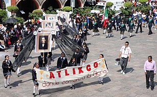 Atlixco conmemora 163 años de la Batalla del 4 de mayo