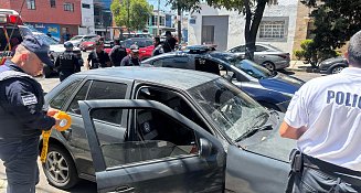 Asaltan y balean a hombre en pleno centro de Apizaco; agresores huyeron en motocicleta