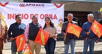 Apizaco arranca obras clave para mejorar calles y calidad de vida