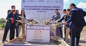 Gobernadora inicia construcción de Centro Infantil Empresarial en Tlaxcala