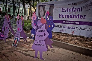 Familiares de Estefani piden a tlaxcaltecas "no normalizar la violencia" contra las mujeres