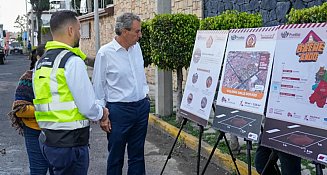 Se refuerzan acciones para mejorar calles en Puebla capital