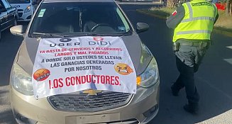 Paro de Uber y DiDi en Puebla: protestan por tarifas y afecta servicio