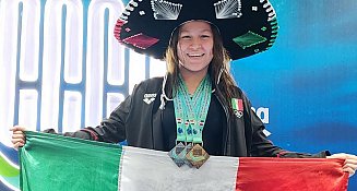 Alexa Lara, promesa de la natación mexicana, busca llegar a Serbia 2025