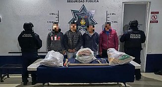 Cámaras de seguridad en Atlixco permiten detener a cuatro ladrones de cable