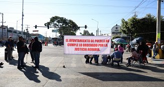 Ejidatarios de San Baltazar Campeche abren diálogo con autoridades tras protesta