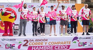 Puebla corre con el corazón por Hambre Cero 2025