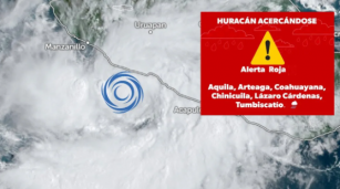 Alerta Roja en Michoacán por Huracán John Categoría 1