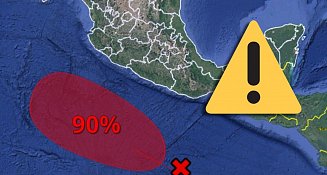 Posible ciclón tropical en el Pacífico: 90% de formación en 7 días