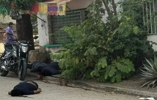 Triple homicidio cerca del panteón en Ayutla de los Libres, Guerrero