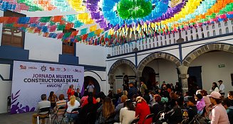 Gobierno de San Pedro Cholula impulsa la paz con las mujeres