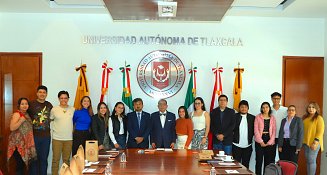 La UATx recibe a estudiantes de movilidad académica en Primavera 2025