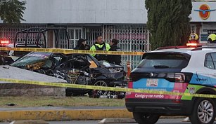 Taxista muere tras choque con patrulla en Puebla; RUTA Línea 3 afectada