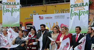 Inician en San Pedro Cholula programa para reforzar limpieza urbana y prevenir inundaciones