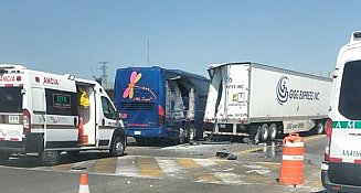 Accidente en autopista México-Querétaro provoca cierre parcial de vías