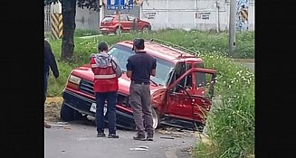 Accidente sin lesionados afecta circulación en Xalapa-Banderilla