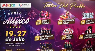 Atlixco anuncia su feria 2025 con una cartelera vibrante y familiar