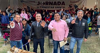 Jornadas gratuitas de atención animal llegan a colonias de Puebla