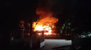 Incendio consume el restaurante campestre ‘La Chuparrosa Enamorada’ en Bacurimí