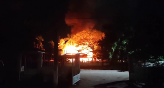 Incendio consume el restaurante campestre ‘La Chuparrosa Enamorada’ en Bacurimí