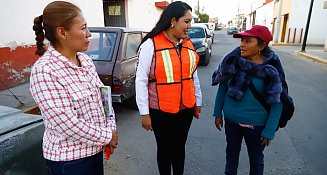 Recorre Tonantzin Fernández vialidades de Santiago Momoxpan