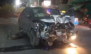 Accidente en Tehuacán deja tres lesionados, uno grave, por exceso de velocidad