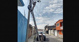 Atlixco refuerza el mantenimiento de su alumbrado público
