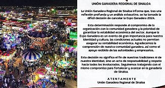 Cancelan la Expo Ganadera 2024 en Sinaloa por amenazas y ataques criminales